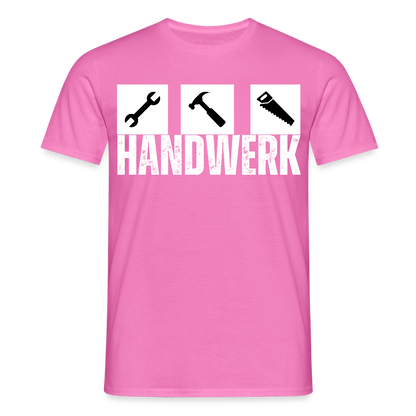 Unisex T-Shirt "Werkzeug" Pink Männer T-Shirt