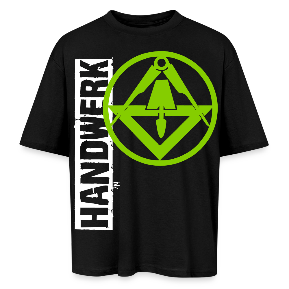 Oversized Unisex T-Shirt "Stuckateur" Schwarz Oversized Unisex T-Shirt