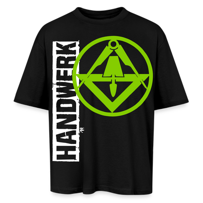Oversized Unisex T-Shirt "Stuckateur" Schwarz Oversized Unisex T-Shirt