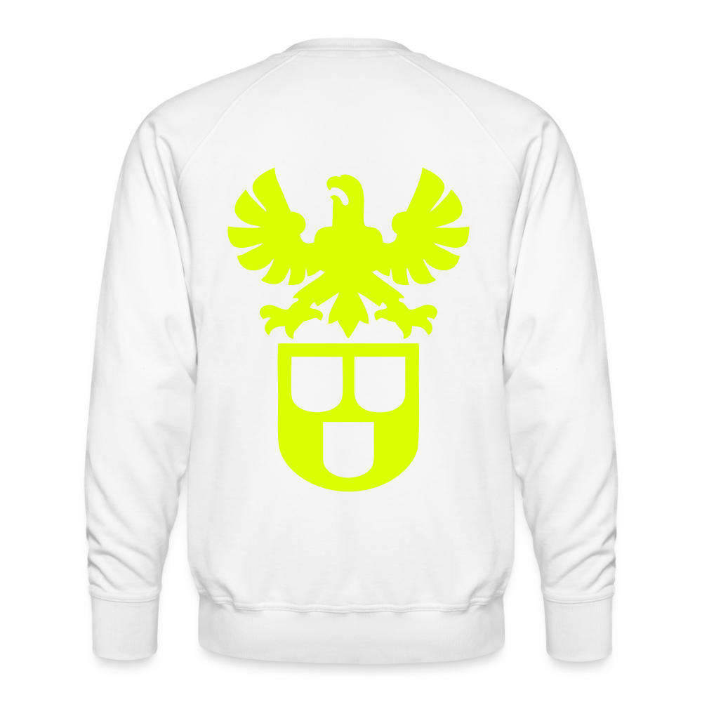 Unisex Premium Pullover "Maler+Lackierer" neongelb Männer Premium Pullover