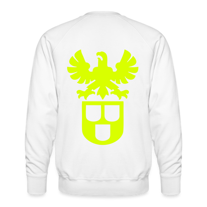Unisex Premium Pullover "Maler+Lackierer" neongelb Männer Premium Pullover