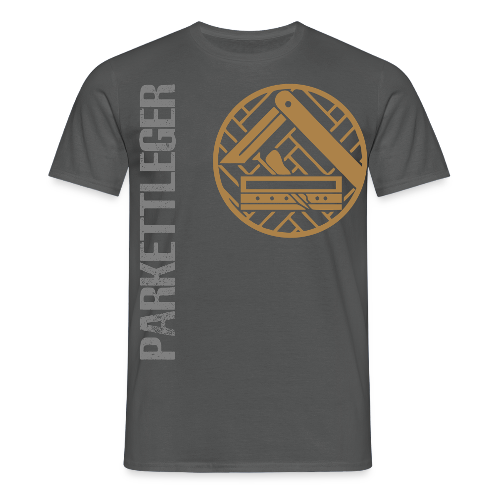 Unisex T-Shirt "Parkettleger" Anthrazit Männer T-Shirt