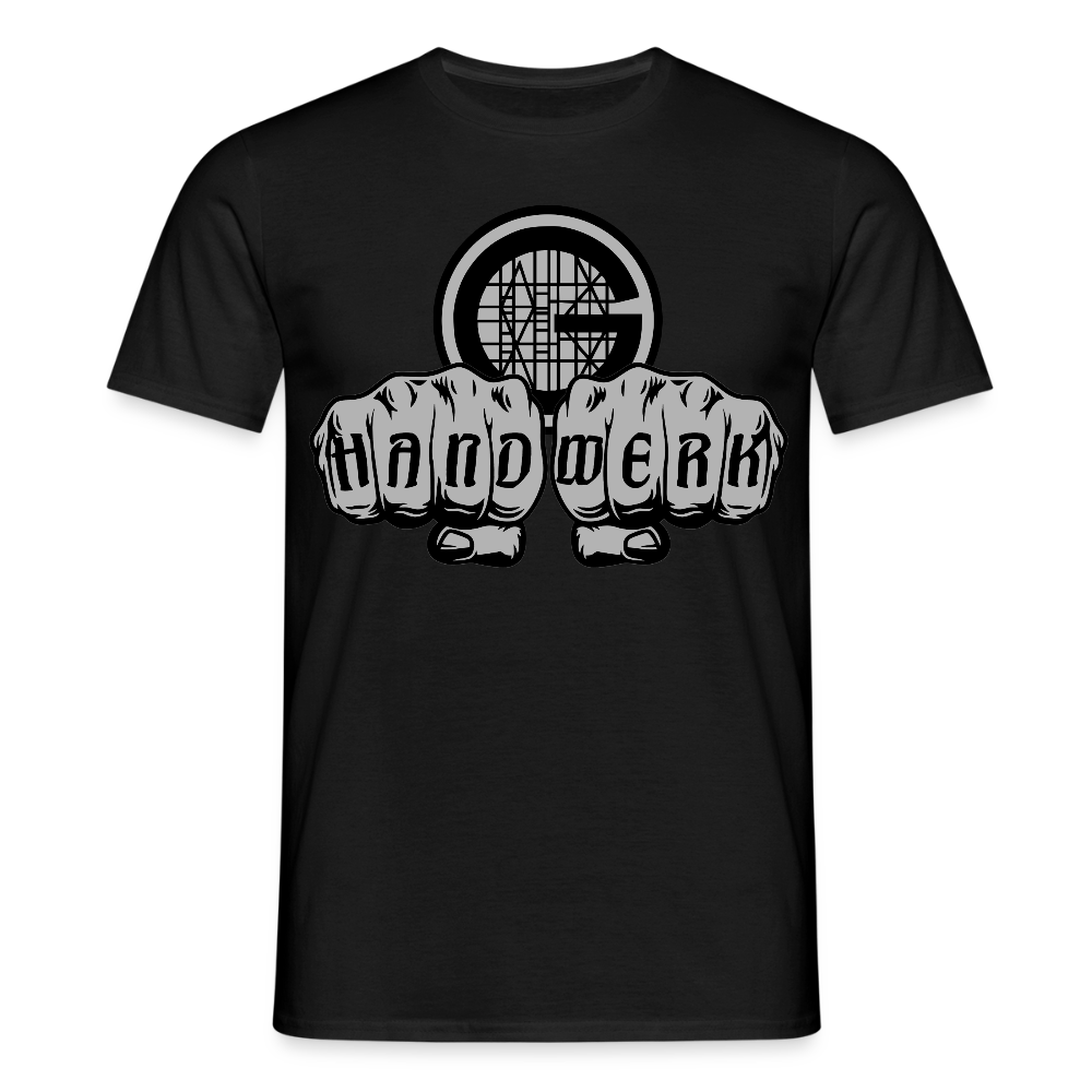 Unisex T-Shirt "Gerüstbauer" Schwarz Männer T-Shirt