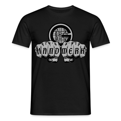 Unisex T-Shirt "Gerüstbauer" Schwarz Männer T-Shirt