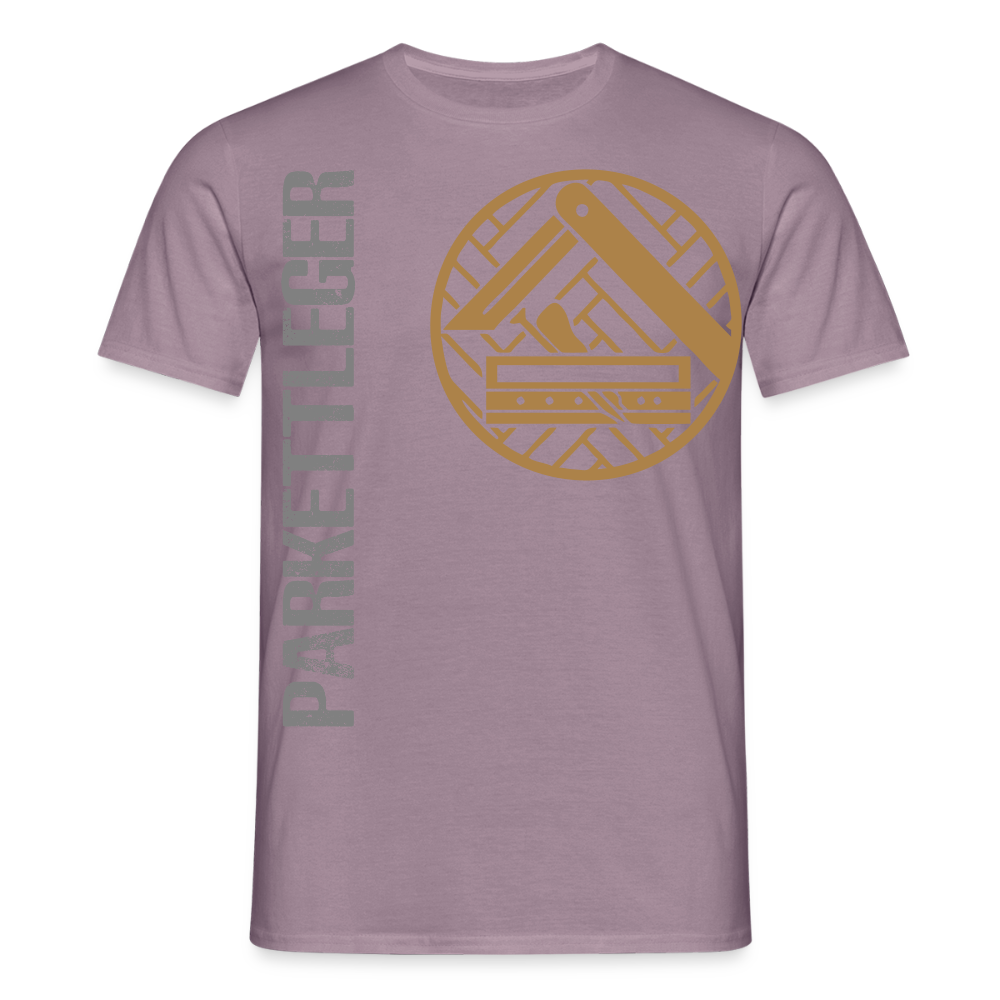 Unisex T-Shirt "Parkettleger" Lilagrau Männer T-Shirt