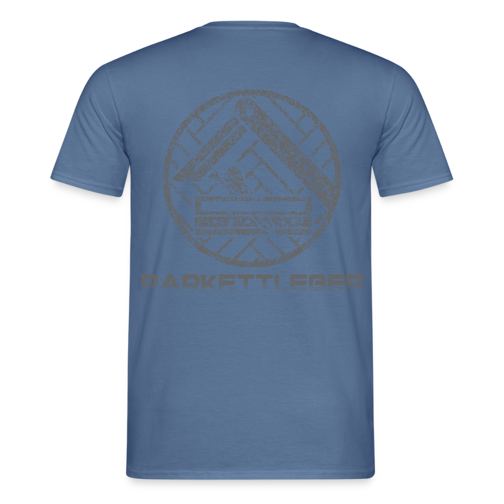 Unisex T-Shirt "Parkettleger" Taubenblau Männer T-Shirt