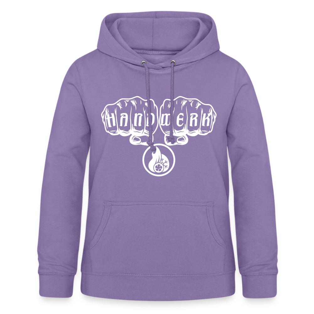 Frauen Hoodie "Klimatechniker" Lavendel Frauen Hoodie