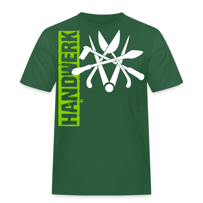 Unisex Workwear T-Shirt "Spengler" Flaschengrün Männer Workwear T-Shirt