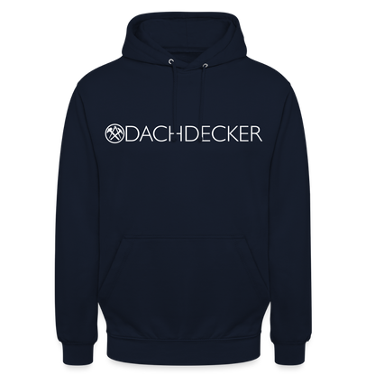 Unisex Hoodie "Dachdecker" Navy Unisex Hoodie