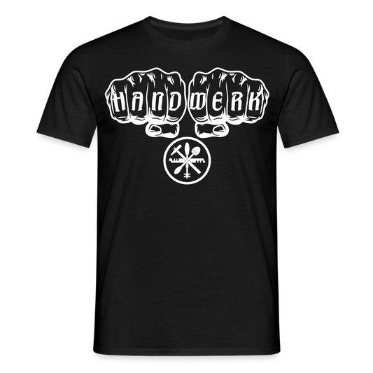 Unisex T-Shirt "Glaser" Schwarz Männer T-Shirt