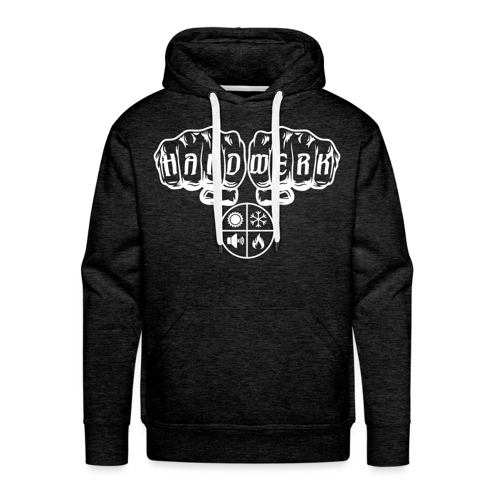 Männer Premium Hoodie "Isolierer" Anthrazit Männer Premium Hoodie