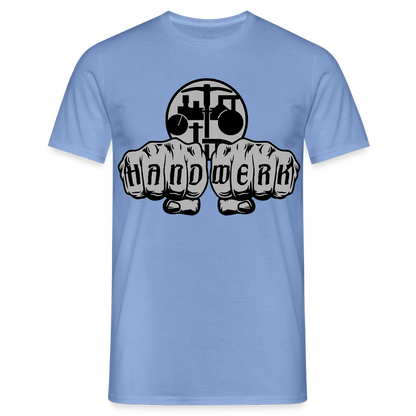 Unisex T-Shirt "Strassenbauer" carolina blue Männer T-Shirt