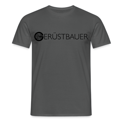 Unisex T-Shirt "Gerüstbauer" Anthrazit Männer T-Shirt