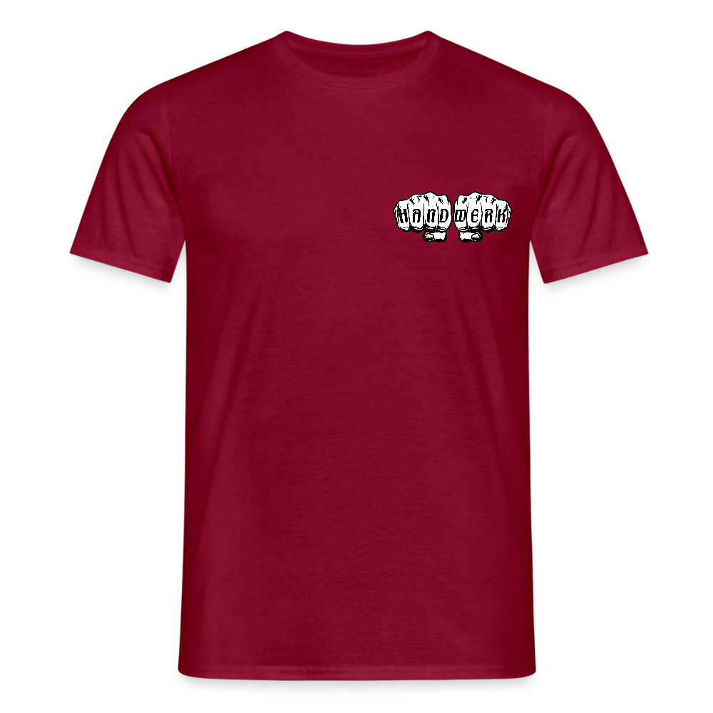 Unisex T-Shirt "Metzger" - Ziegelrot