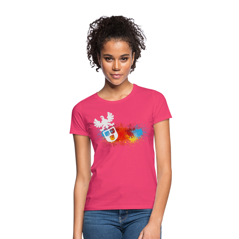 Frauen T-Shirt "Splash-Maler" Frauen T-Shirt