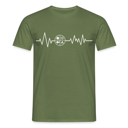 Unisex T-Shirt "Isolierer" Militärgrün Männer T-Shirt