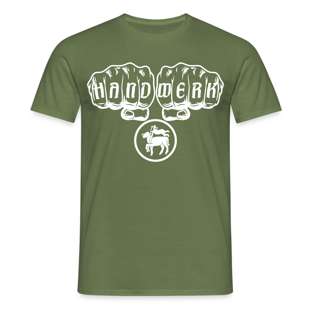 Unisex T-Shirt "Fleischer" Militärgrün Männer T-Shirt