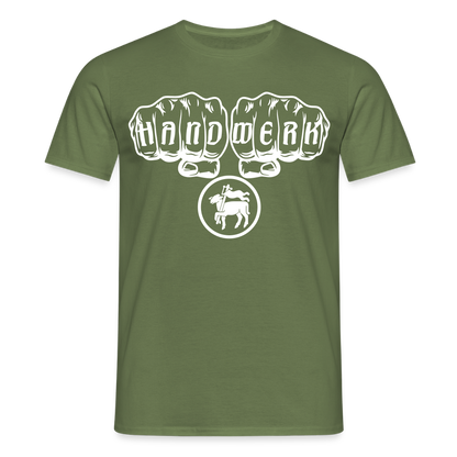 Unisex T-Shirt "Fleischer" Militärgrün Männer T-Shirt