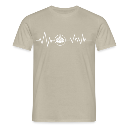 Unisex T-Shirt "Maurer" Sandbeige Männer T-Shirt