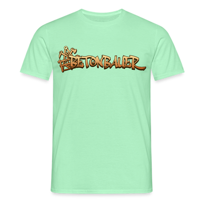 Unisex T-Shirt "Betonbauer" Mintgrün Männer T-Shirt