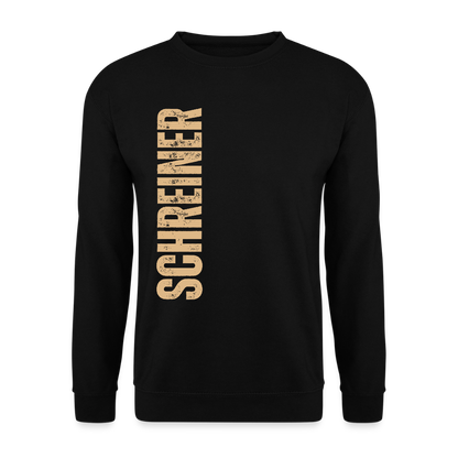 Unisex Pullover "Schreiner" Schwarz Unisex Pullover