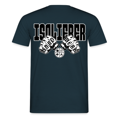 Unisex T-Shirt "Isolierer" Navy Männer T-Shirt