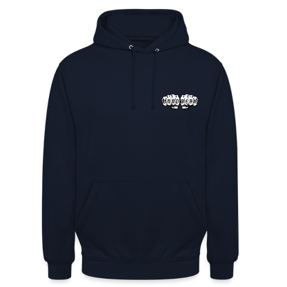 Unisex Hoodie "Heizungsbauer" (beidseitig bedruckt) - Navy