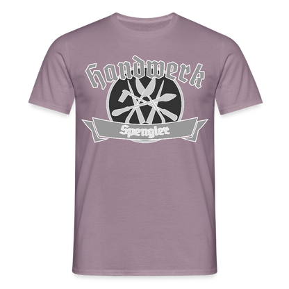 Unisex T-Shirt "Spengler" Lilagrau Männer T-Shirt