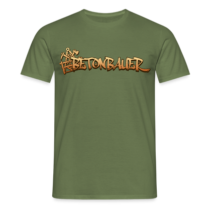 Unisex T-Shirt "Betonbauer" Militärgrün Männer T-Shirt
