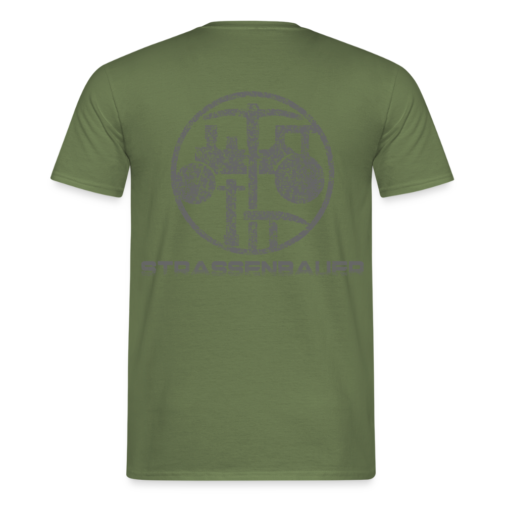 Unisex T-Shirt "Strassenbauer" Militärgrün Männer T-Shirt