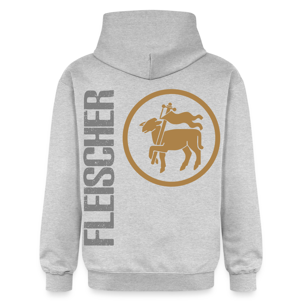 Gildan Unisex Softstyle® "Fleischer" Hellgrau meliert Gildan Unisex Softstyle® Midweight Hoodie