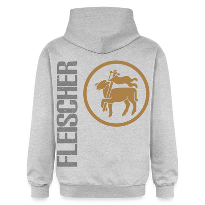 Gildan Unisex Softstyle® "Fleischer" Hellgrau meliert Gildan Unisex Softstyle® Midweight Hoodie