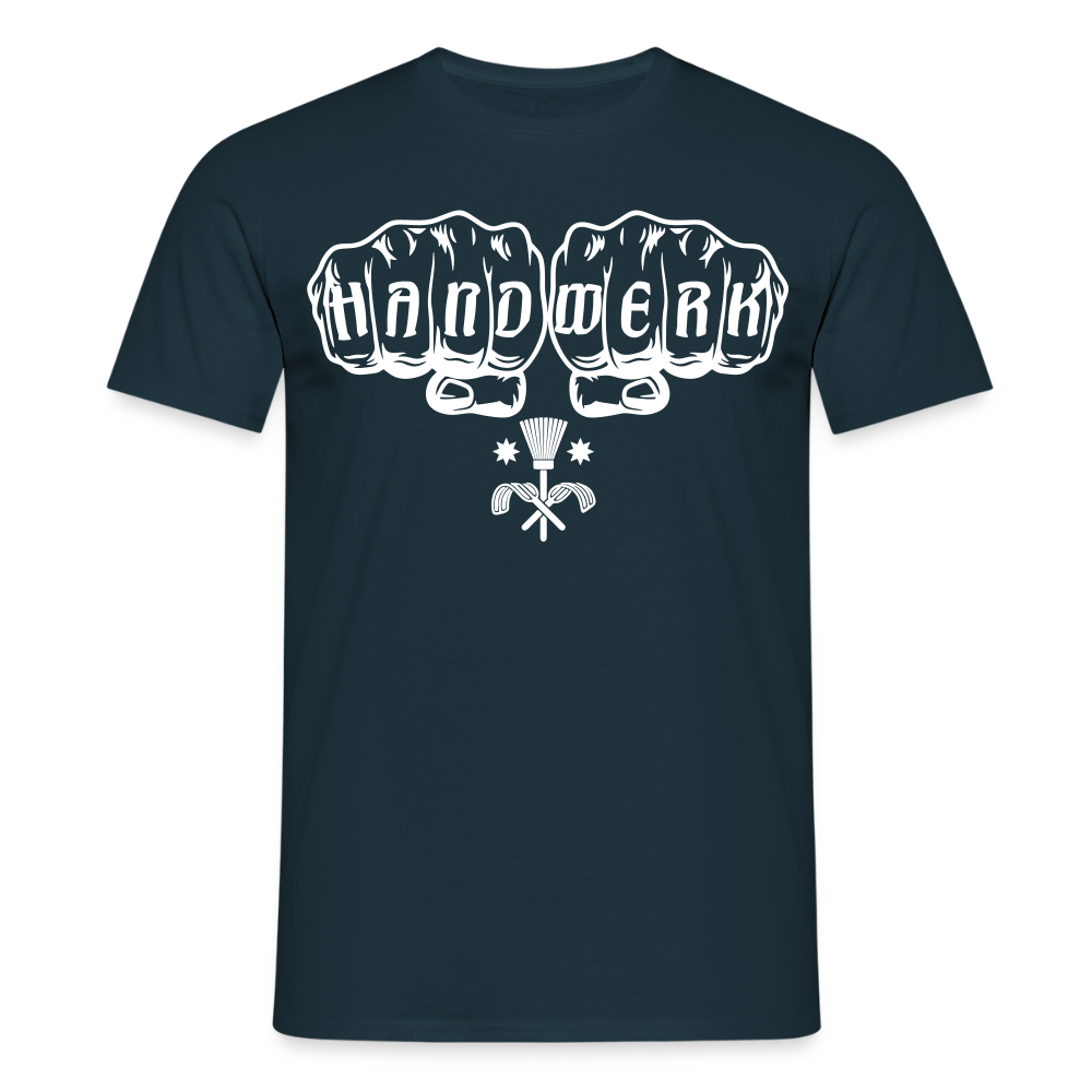 Unisex T-Shirt "Schornsteinfeger" Navy Männer T-Shirt