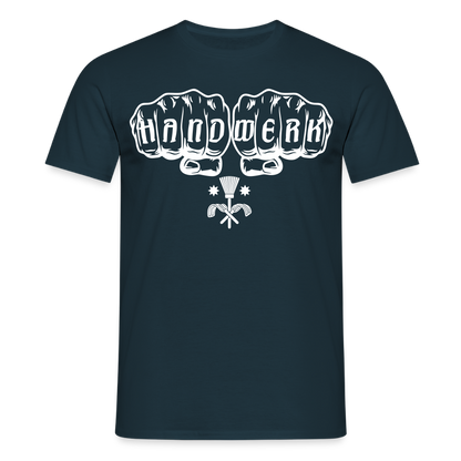 Unisex T-Shirt "Schornsteinfeger" Navy Männer T-Shirt