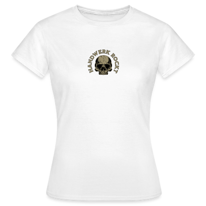 Frauen T-Shirt "Handwerk-Rockt" (beidseitig bedruckt) Frauen T-Shirt {{ color }}