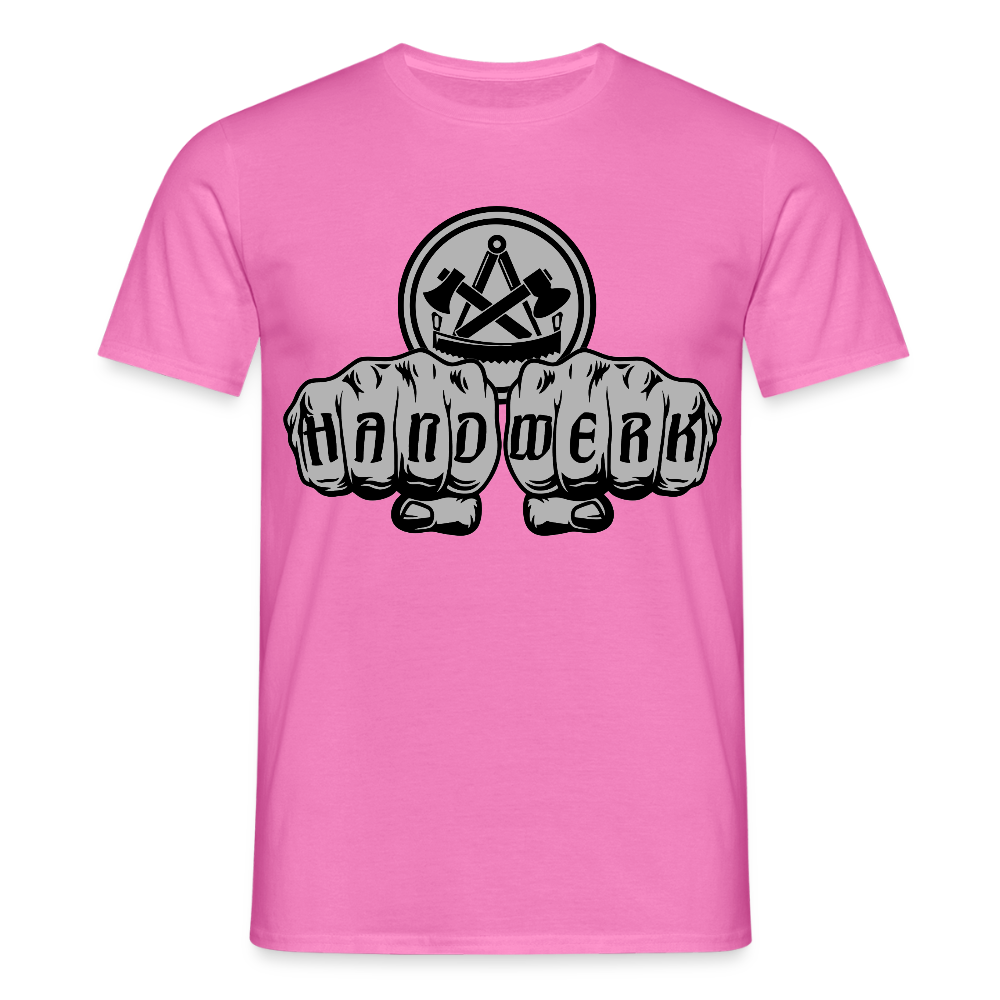 Unisex T-Shirt "Zimmermann" Pink Männer T-Shirt