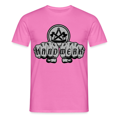 Unisex T-Shirt "Zimmermann" Pink Männer T-Shirt
