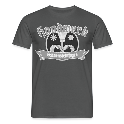 Unisex T-Shirt "Schornsteinfeger" Anthrazit Männer T-Shirt