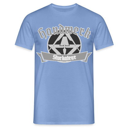 Unisex T-Shirt "Stuckateur" carolina blue Männer T-Shirt