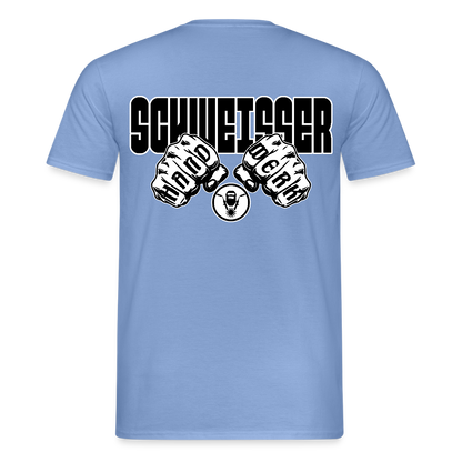 Unisex T-Shirt "Schweisser" carolina blue Männer T-Shirt