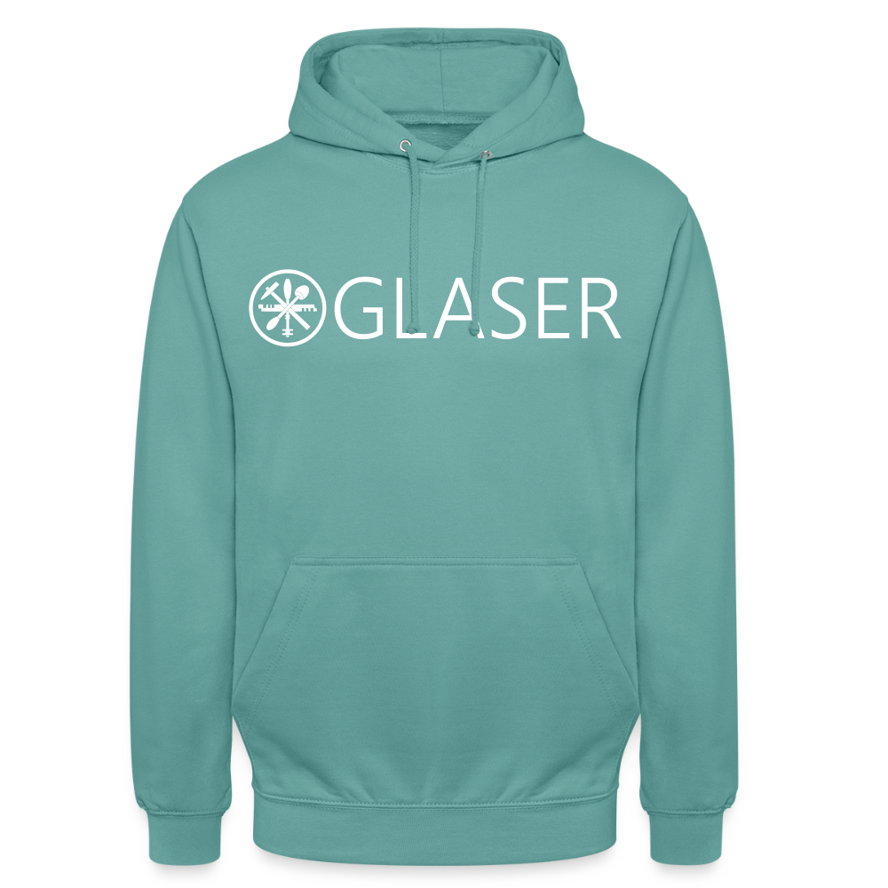 Unisex Hoodie "Glaser" Pastelltürkis Unisex Hoodie