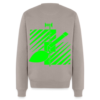 Unisex Premium Pullover "Fliesenleger" neongrün Männer Premium Pullover
