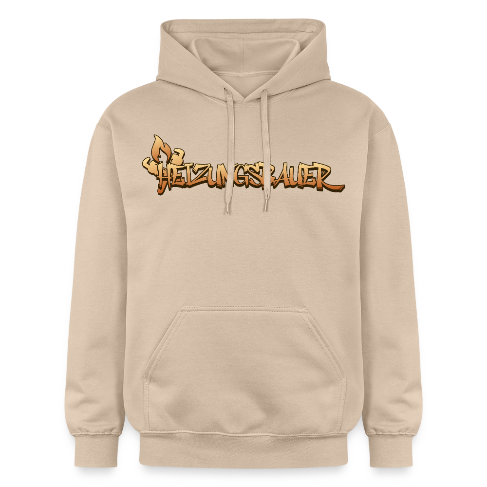 Gildan Unisex Softstyle® "Heizungsbauer" Sand Gildan Unisex Softstyle® Midweight Hoodie
