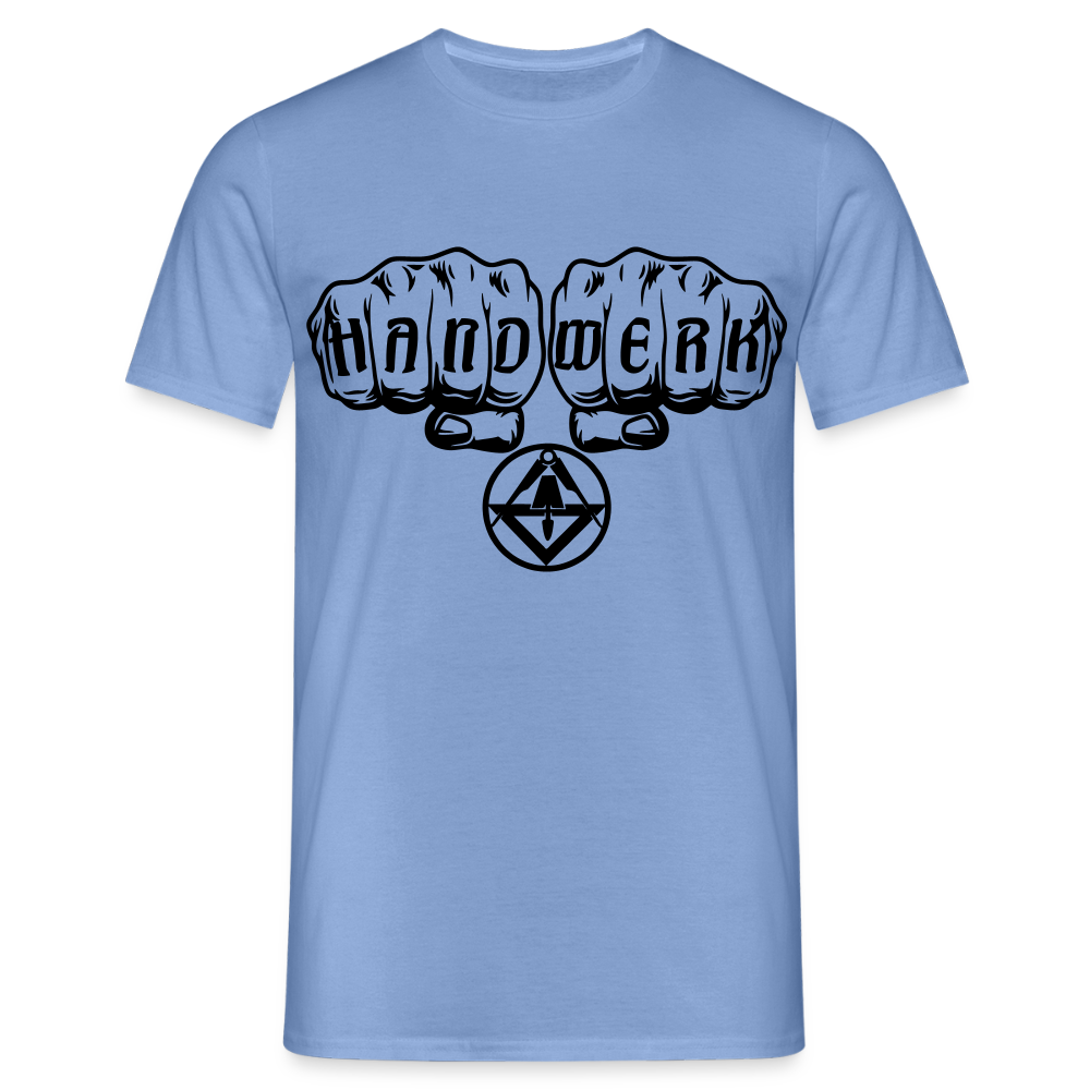 Unisex T-Shirt "Stuckateur" carolina blue Männer T-Shirt