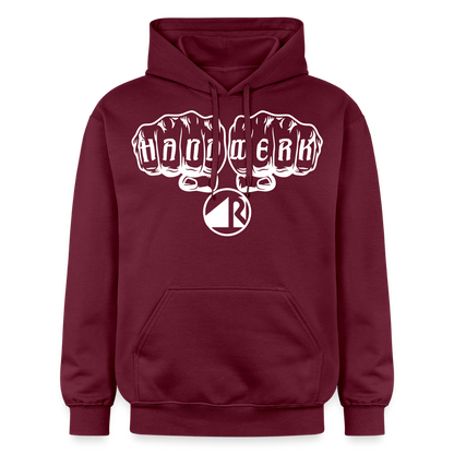 Gildan Unisex Softstyle® "Raumausstatter" Maroon Gildan Unisex Softstyle® Midweight Hoodie