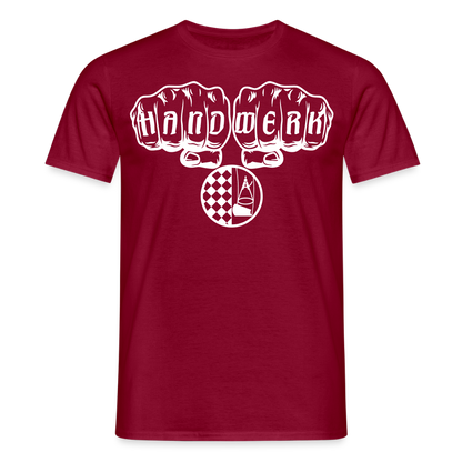 Unisex T-Shirt "Bodenleger" Ziegelrot Männer T-Shirt