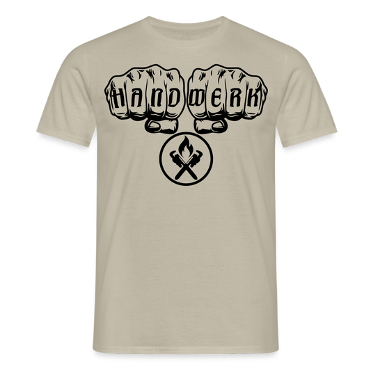 Unisex T-Shirt "Heizungsbauer" - Sandbeige