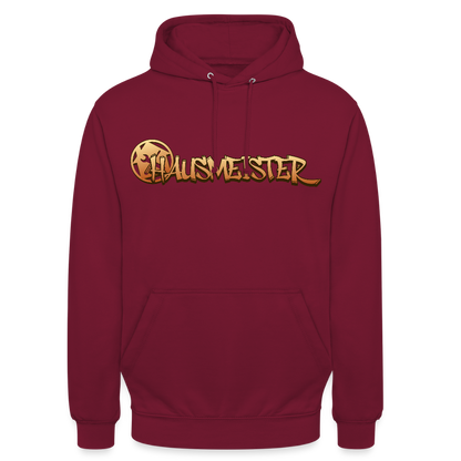 Unisex Hoodie "Hausmeister" Bordeaux Unisex Hoodie