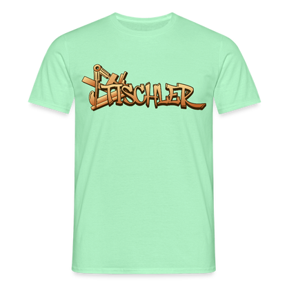 Unisex T-Shirt "Tischler" Mintgrün Männer T-Shirt