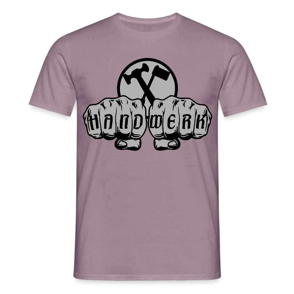 Unisex T-Shirt "Installateur" Lilagrau Männer T-Shirt